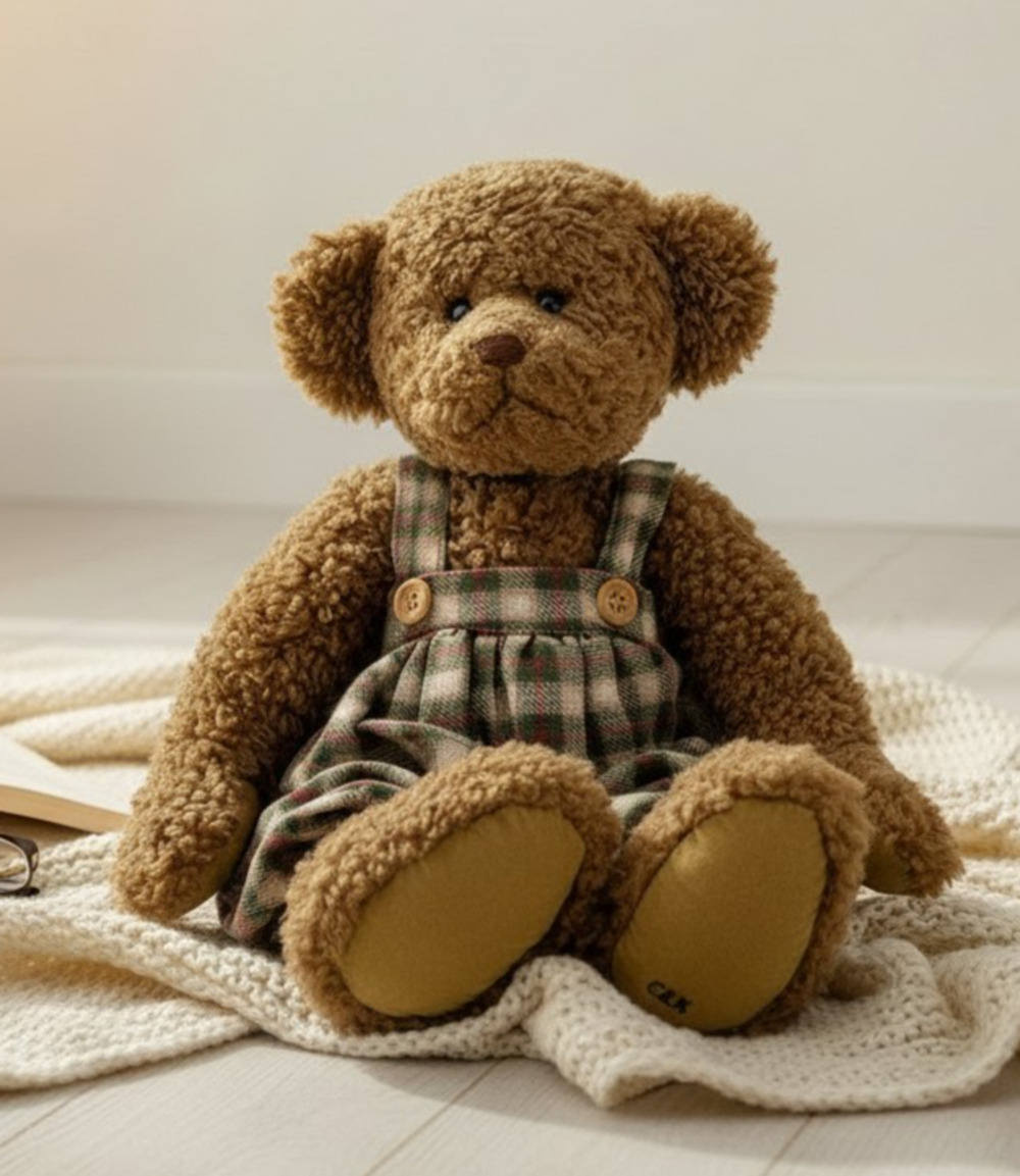 GANZ Cottage Collectibles Maxwell Jointed Brown Bear 13" Carol Kirby 1995 VTG